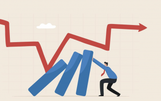 Analyzing market and economic risks for businesses