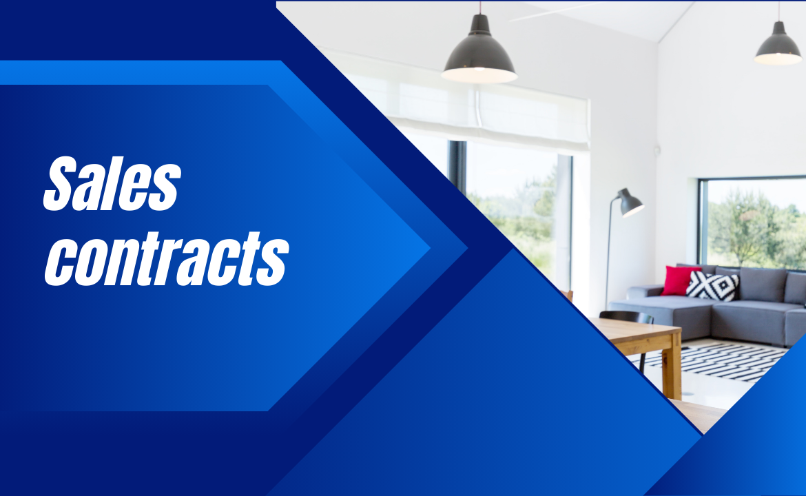 Drafting and reviewing sales contracts