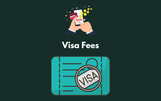 Providing information on visa fees and payment methods