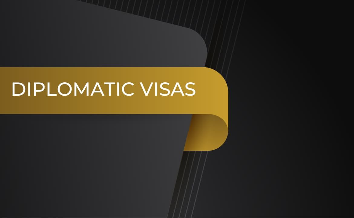 Assisting with visa applications for diplomatic and official purposes
