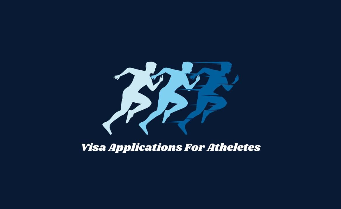 Assisting with visa applications for foreign athletes and sports teams